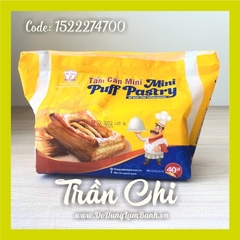 Đế bánh MINI PUFF PASTRY Nhất Hương - Bịch 40 miếng (20 cái) (16/11) (T24)