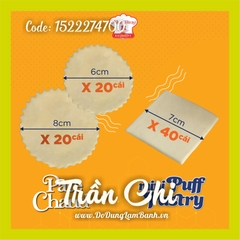 Đế bánh MINI PUFF PASTRY Nhất Hương - Bịch 40 miếng (20 cái) (16/11) (T24)