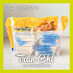 Đế bánh MINI PUFF PASTRY Nhất Hương - Bịch 40 miếng (20 cái) (16/11) (T24)
