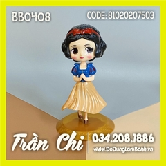 Phụ kiện trang trí nhựa - Công chúa BẠCH TUYẾT có đế NHẸ (NNE) (BB0408)