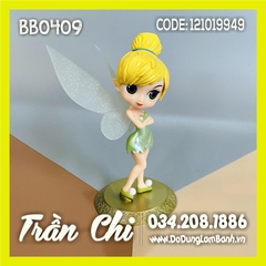 Phụ kiện trang trí nhựa - Tiên Tinker Bell LỚN tóc vàng có đế NẶNG (BB0409)