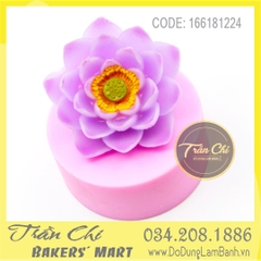 S16 - Khuôn silicone hoa SEN nở 4 tầng (3/2)