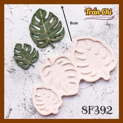 Khuôn silicone Lá Sake MONSTERA 3 size (SL392)