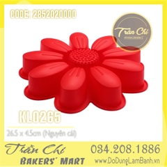 Khuôn silicone Hoa Hướng Dương cánh RỜI LỚN (KL0265) (26.5x4.4cm)