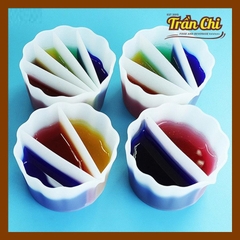 Ca trộn mix màu Silicone - 4 ngăn (CSM4)