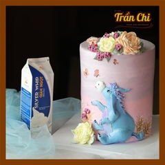 Kem trang trí bánh Topping SILVER WHIP GIẢM NGỌT - Hộp 1kg