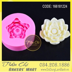 S16 - Khuôn silicone hoa SEN nở 4 tầng (3/2)