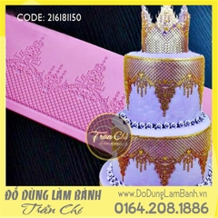 Khuôn silicone Fondant lace  - Style 21