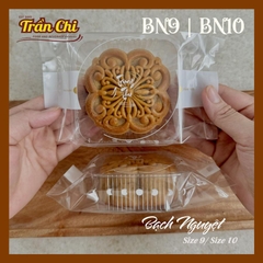 BN9 - Túi ÉP trung thu mẫu BẠCH NGUYỆT Size 9 (125-150gr) (16x9x3cm) - Xấp 95-100c