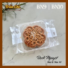 BN9 - Túi ÉP trung thu mẫu BẠCH NGUYỆT Size 9 (125-150gr) (16x9x3cm) - Xấp 95-100c