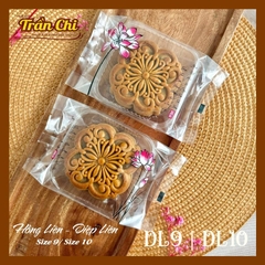 HL9 - Túi ÉP trung thu mẫu HỒNG LIÊN Size 9 (125-150gr) (16x9x3cm) - Xấp 95-100c