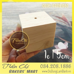 Đế gỗ cắm dù - Size nhỏ 5cm