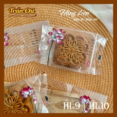 HL10 - Túi ÉP trung thu mẫu HỒNG LIÊN Size 10 (180-200gr) (17x9.5x3.5cm) - Xấp 95-100c