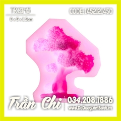 Khuôn silicone Cây XANH nổi (TR2145)