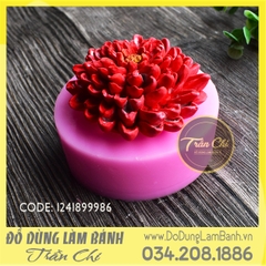 SF8639 - Khuôn silicone hoa CÚC ĐẠI ĐÓA (20/11)
