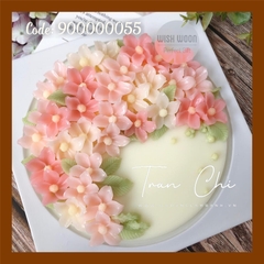 SF3663 - Khuôn silicone Hoa DỪA CẠN nhỏ (11/12)