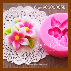 SF3663 - Khuôn silicone Hoa DỪA CẠN nhỏ (11/12)