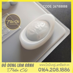 Khuôn nhựa 4c - Túi vàng Phúc, Thỏi vàng Lộc, Sen, Đào