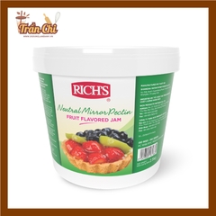 Mứt GLAZE TRONG PHỦ BÓNG RICH'S Fruit Flavored Jam - Neutral Mirror Pectin - Xô 2.5kg (20/10)