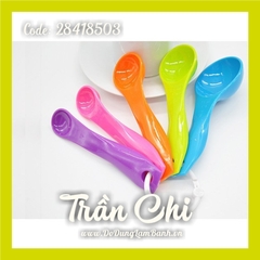 BT5078 - Bộ muỗng đong đo lường 5c NHỎ ĐỦ MÀU (KHOEN TRÒN) (5/5)