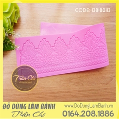 Khuôn silicone Fondant lace hoa Sakura