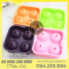 Khuôn silicone Mochi 4c vuông