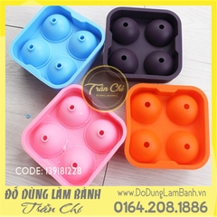 Khuôn silicone Mochi 4c vuông