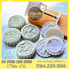 TTLX 200gr - 04 mặt tròn (đôi chim, hoa, hoa văn)