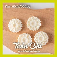 Khuôn ấn TTLX 50GR HOA khóa tay - 04 mặt CÚC HỌA MI 2022 (H50.8802)