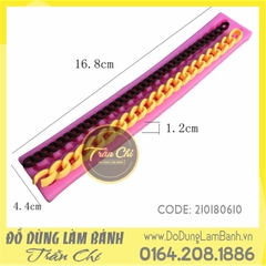 Khuôn silicone Dây xích túi 2c