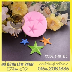 Khuôn silicone Ngôi sao lớn nhỏ 3c