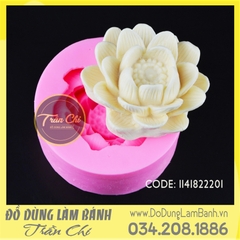 S12 - Khuôn silicone hoa SEN nở 3 tầng (3/2)