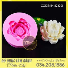 S12 - Khuôn silicone hoa SEN nở 3 tầng (3/2)