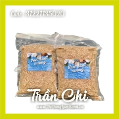 Vụn dừa nướng BẾN TRE size GẠO - Gói 500gr (1/3) (T40)