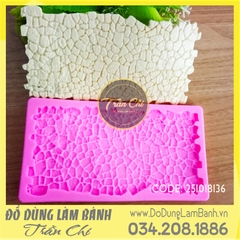 Khuôn silicone Viền thành tường đá (có bo)