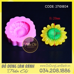 Khuôn silicone hoa Hướng Dương LỚN