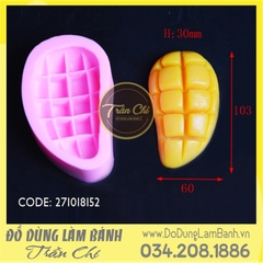 Khuôn silicone Miếng xoài cắt