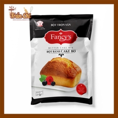 Bột trộn sẵn bánh CAKE BƠ hiệu FANCY'S - 1KG (4/12) (T15)