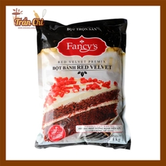 Bột trộn sẵn bánh RED VELVET hiệu FANCY - 1KG (4/12) (T15)