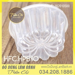 HPB110  - Hộp nhựa hình HOA mix mẫu HFC CÓ NẮP ĐẬY - Lốc 10c (21/3)