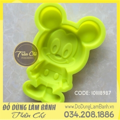 Khuôn silicone Chuột Mickey 1c lớn