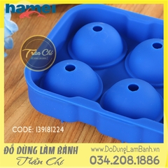 Khuôn silicone Mochi 6c chữ nhật