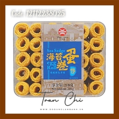 Bánh ống Đài Loan Vị RONG BIỂN Sea Sedge - 30 cái (218gr) (18/12)