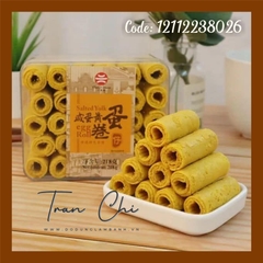 Bánh ống Đài Loan Vị TRỨNG MUỐI Salted Yolk- 30 cái (218gr) (18/12)