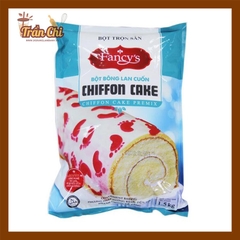 Bột trộn sẵn Bông Lan CUỐN CHIFFON CAKE FANCY'S - Gói 1.5kg (4/12) (T0)