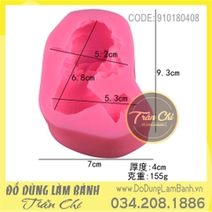 Khuôn silicone Nàng tiên cá ngủ cài sao
