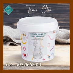 Đường Fondant trộn sẵn SNOWY Trắng - 1KG (1/10)