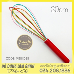 Phới lồng sắc màu cán nhựa - 30cm