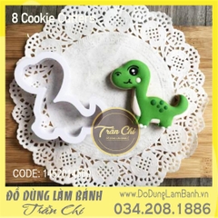 Bộ cutter nhựa - Chủ đề Khủng long kỷ JURA 8c