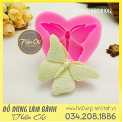 Khuôn silicone Bướm lớn 1c